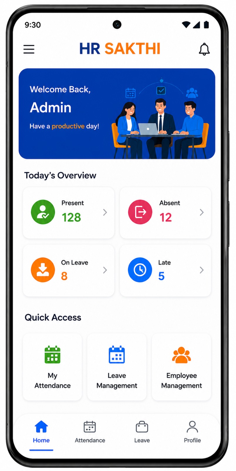 HR Sakthi Mobile App